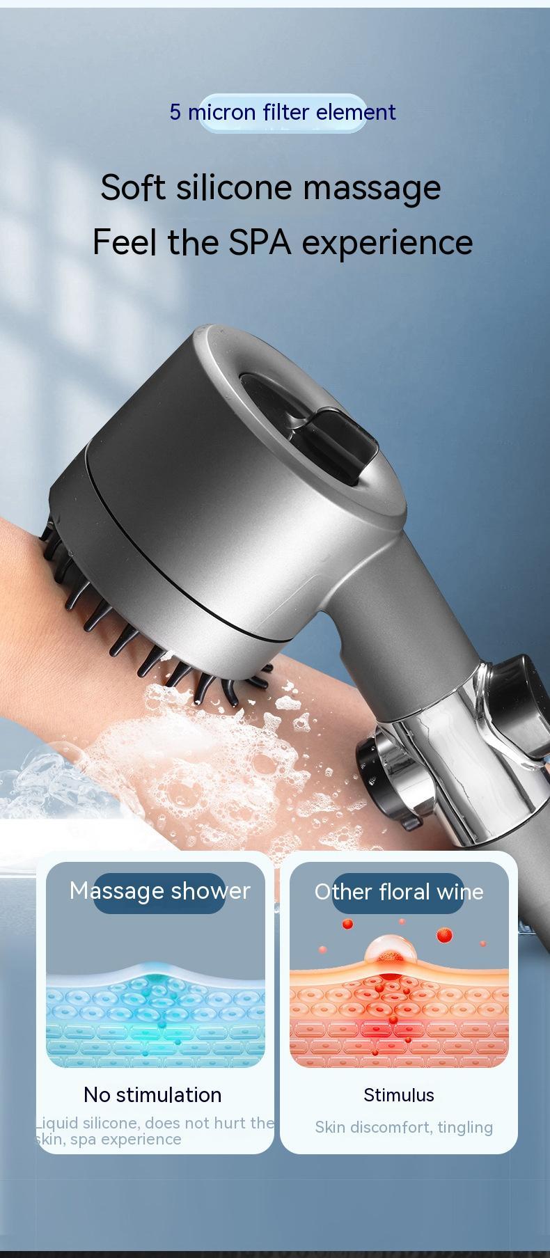 Shower Head The Third Gear Adjustable
